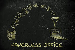 digital conversion scanning paper documents to digital format paperless office